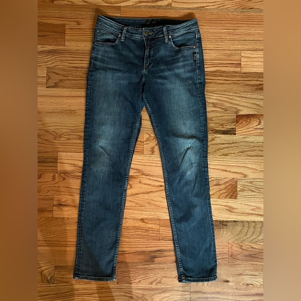 Silver Avery Slim Jeans - Like NEW!!